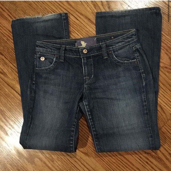 Sz 6 Freedom of Choice Dark Wash Jeans - Picture 2 of 10